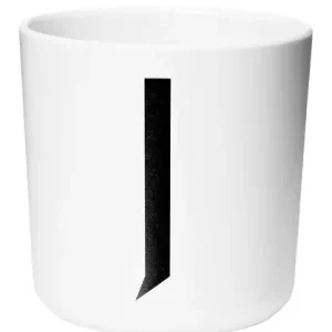 Design Letters Mugg - Ecozen - Vit m. J Begränsat antal