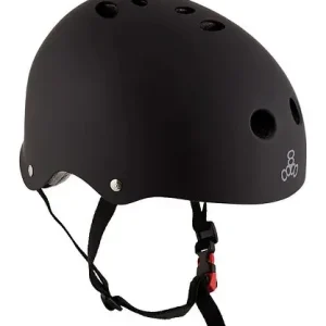 Triple Eight Hjälm - Certifierad Sweatsaver - Black Gummi Nedsatt pris