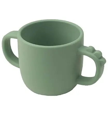 Beställ nu Done By Deer Mugg - Silikon - Croco Green