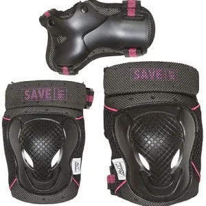 Endast idag Save My Bones Skyddsset - Svart/Pink