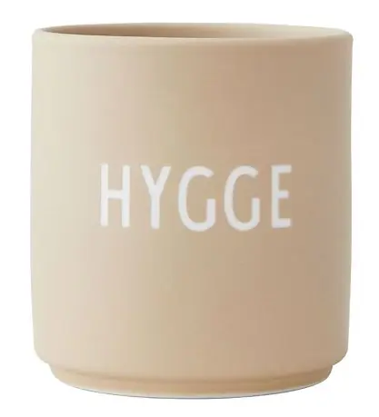 Begränsad tid Design Letters Mugg - Favourite - Mysigt - Beige