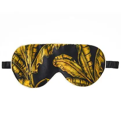 Fan Palm Sovmask - Silke - Tropical Black I lager