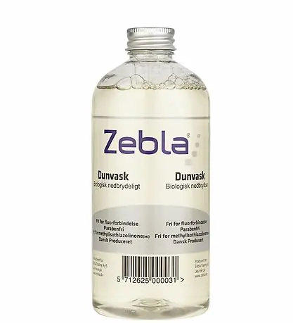 Zebla Duntvättmedel - 500 ml Snabb frakt