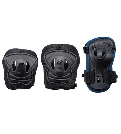 K2 Skyddsset - Räder Pro - Svart/Blå I lager