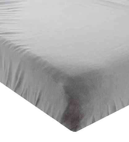 BabyDan Dra-På-Lakan - 40x96 - Grå prisnedsättning