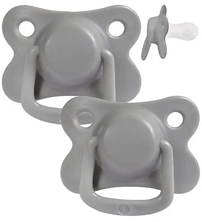 Filibabba Nappar - 2-pack - Mörkgrå Populärt val
