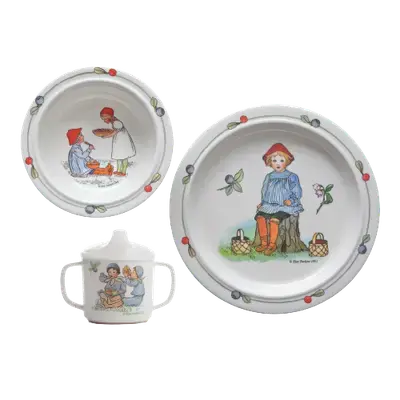 prisnedsättning Rätt Start Elsa Beskow Putte, Barnservis, 3 delar