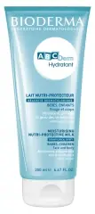 Bioderma ABCDerm Återfuktande Närande Skyddande Mjölk 200 ml Kampanj