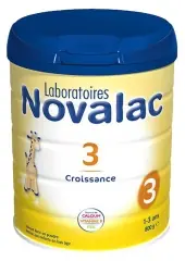 Bästa pris Novalac 3 Tillväxt 1-3 År 800 g