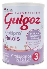 Sista chansen Guigoz Optipro Relais Tillväxtmjölk Från 1 År 800 g
