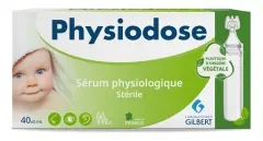 Billigare Physiodose Sterilt Fysiologiskt Serum 40 Vegetabiliska Endosbehållare 5 ml