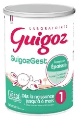 Guigoz GuigozGest 1 a Åldern Från Födseln Upp Till 6 Månader 780 g Endast idag
