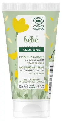 Klorane Baby Ekologisk Återfuktande Kräm 50 ml Premium