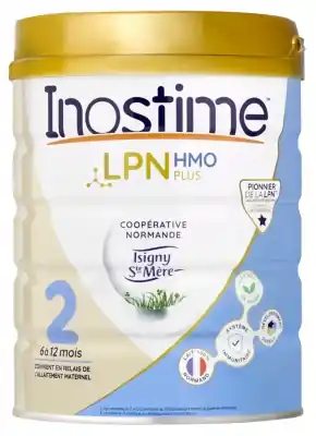 Endast idag Inostime LPN HMO Plus Andra Åldern från 6 till 12 Månader 800 g