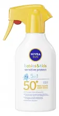 Rea Nivea Sun Sensitive Protect Babies & Kids Solskyddsspray SPF50+ 270 ml