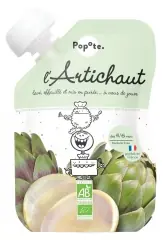Erbjudandepris Popote Gourde L‘Artichaut Purée Dès 4/6 Mois Bio 120 g