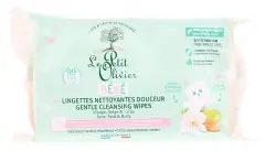 Endast denna vecka Le Petit Olivier Baby 56 Mjuka Rengöringsservetter Ansikte Stjärt & Kropp