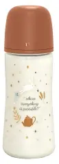Suavinex Wonderland Flaska med Symmetrisk Napp Snabbflöde 360 ml 6 Månader och + Snabb leverans
