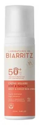 Expressleverans Laboratoires de Biarritz Solkräm för Bebisar & Barn SPF50+ Bio 100 ml