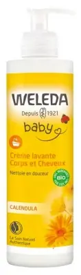 Weleda Baby Tvättkräm Kropp och Hår Ringblomma 400 ml Sista chansen