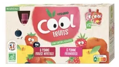 Vitabio Cool Fruits Multipack 2 ekologiska recept 12 klämmisar à 90 g Expressleverans