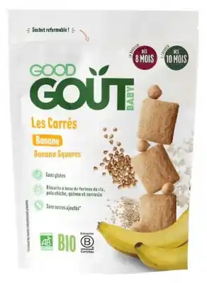 Good Goût Bananfyrkanter Från 8 Månader Ekologisk 50 g Bästa pris
