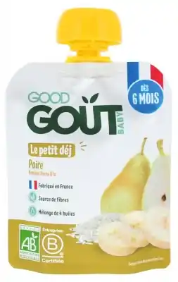 Good Goût Frukost Päron från 6 Månader Ekologisk 70 g Populär