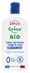 Köp online Love & Green Ekologisk Fuktgivande Kräm för Ansikte & Kropp 500 ml