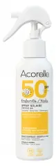 Acorelle Barn Solskyddsspray SPF50 Bio 150 g Lägg i varukorgen