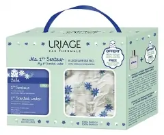 Erbjudandepris Uriage Baby Första Doft Parfymerad Vårdande Vatten 50 ml + Gratis Ultra-Mjuk Tvättlapp