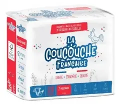 Nyhet La Coucouche Française Naturliga Blöjor Storlek 1 (2-5 kg) 28 Enheter