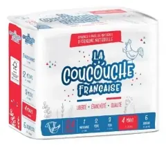 La Coucouche Française Naturliga Blöjor Storlek 4 (7-18 kg) 24 Enheter Beställ idag