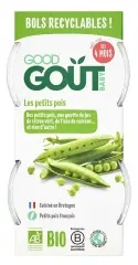 Good Goût Les Petits Pois från 4 månader Bio 2 burkar Utförsäljning