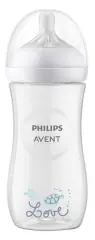 Kampanj Avent Natural Response Nappflaska med Mönster 330 ml 6 Månader och Uppåt