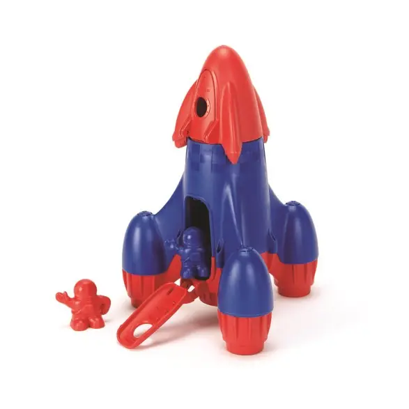 Green toys Raket med astronauter Billigare