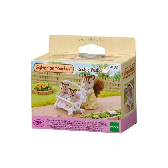 Sylvanian families Double Pushchair Kundfavorit