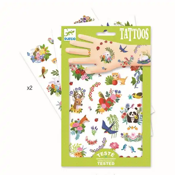 Djeco Tatuering, Happy Spring Köp nu