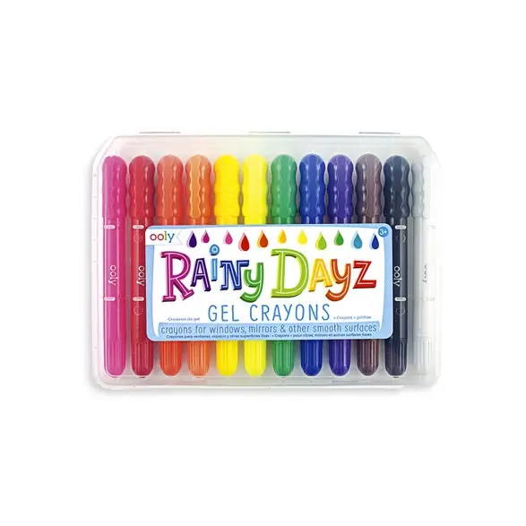 Begränsat erbjudande Ooly Rainy days gel crayons, 12 st