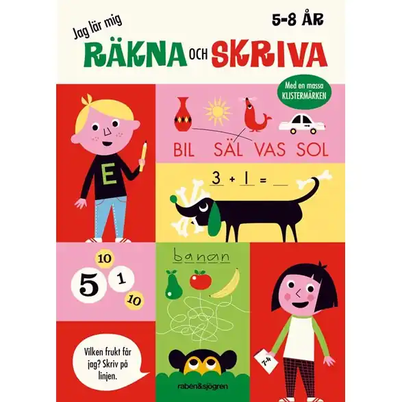 Sista chansen Rabén & Sjögren Jag lär mig räkna och skriva