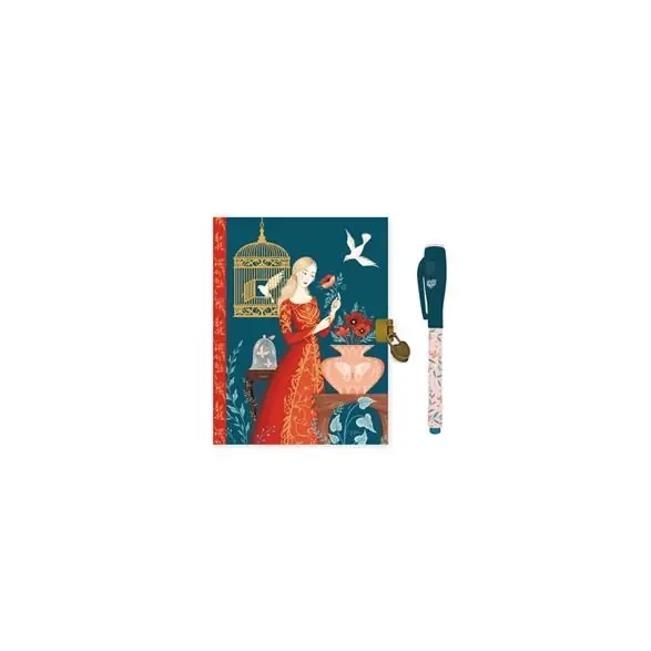 Extra rabatt Djeco Lisa secret notebook - Magic felt pen