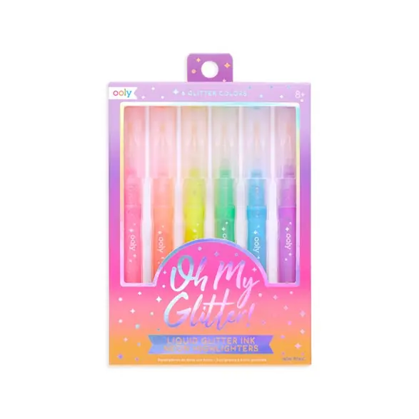Bästa pris Ooly Oh my glitter! Neon glitter highlighters