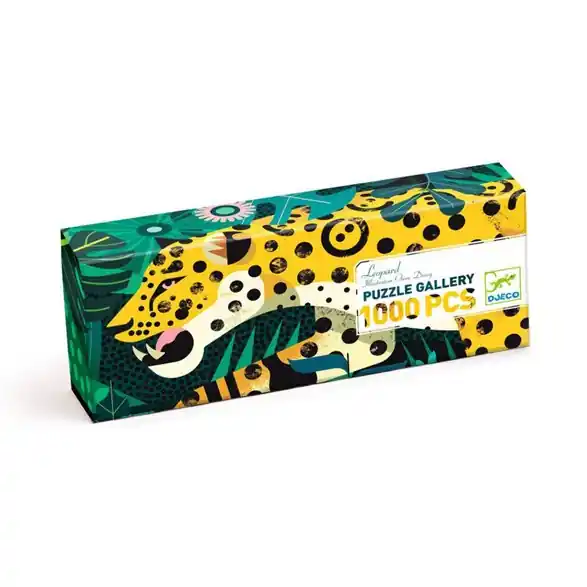 Djeco Pussel 1000 bitar, leopard Fynd