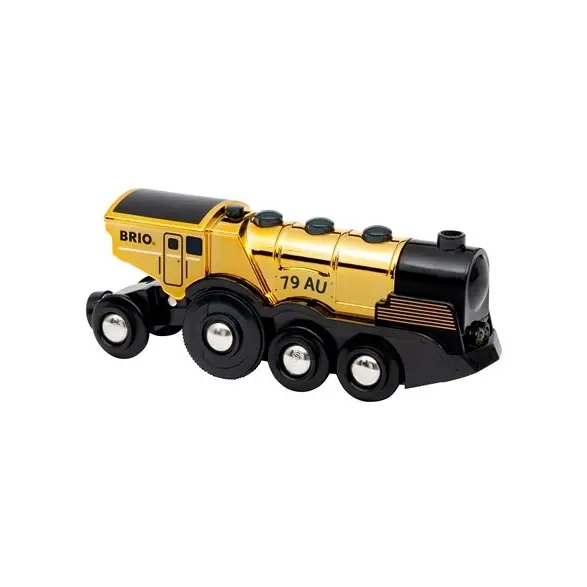 Erbjudande Brio Mighty gold action locomotive