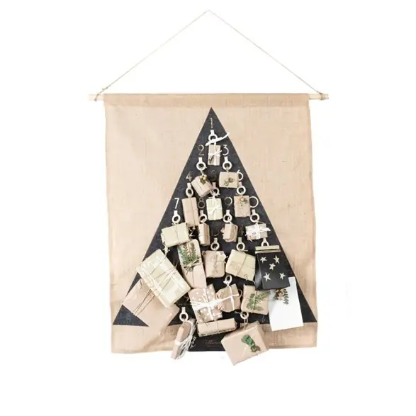 Pellianni Christmas tree tygkalender Begränsat antal