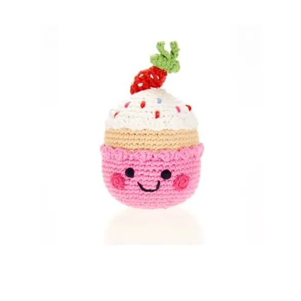 I lager Pebblechild Virkad skallra, jordgubbscupcake