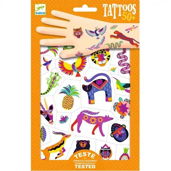 Populär Djeco Tattoo, wild beauty