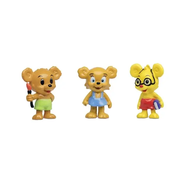Köp nu Bamse Nalle-Maja, Brum & Teddy figurset