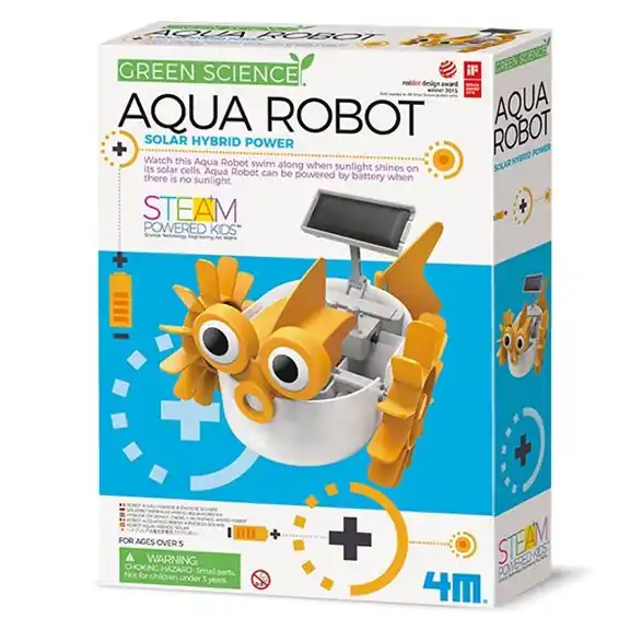 Lågt pris 4M Green science hybrid aqua robot