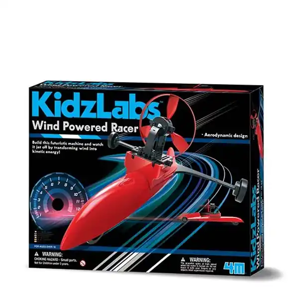 Handla nu 4M KidzLabs wind powered racer