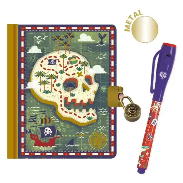 Djeco Steve little secret notebook Köp online